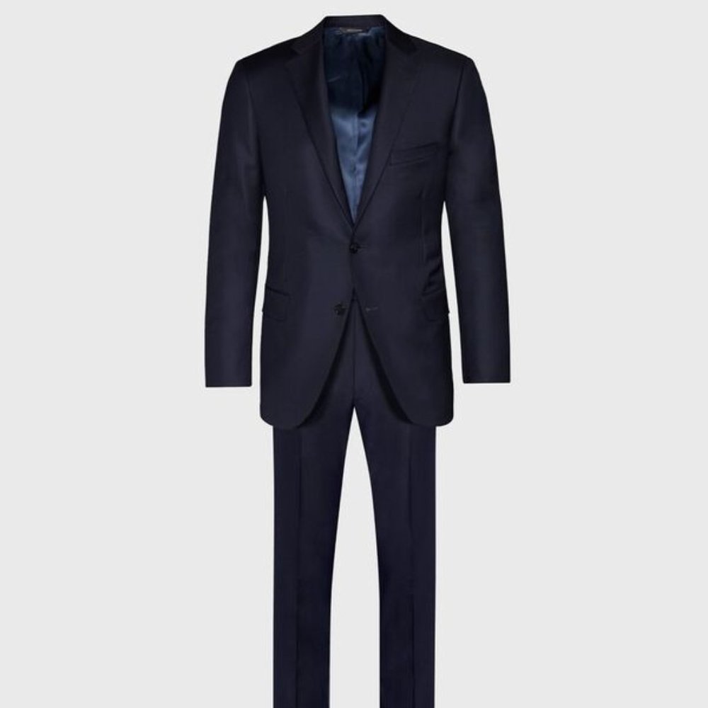 Paul Stuart Navy Suit 48L